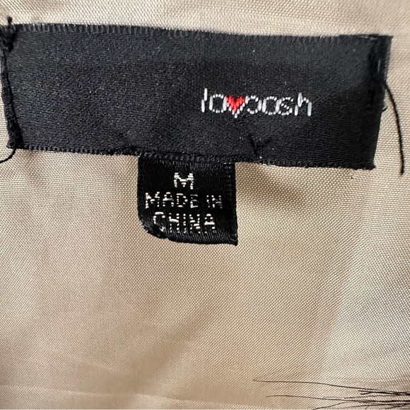 Faux fur Vest Womens size Medium Fuzzy Furry Sleeveless Layer mobwife luxury - Picture 6 of 12